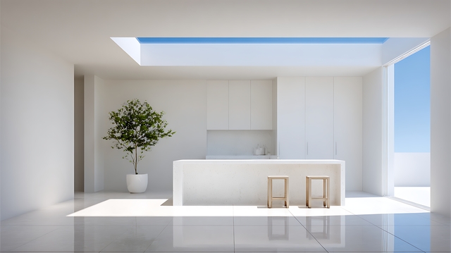 Flat roof skylight